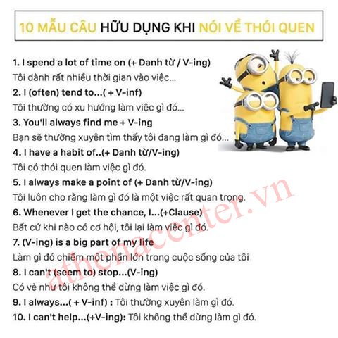 10 câu nói về thói quen